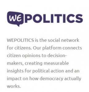 Next Media Accelerator - Demo Day Batch II - WePolitics